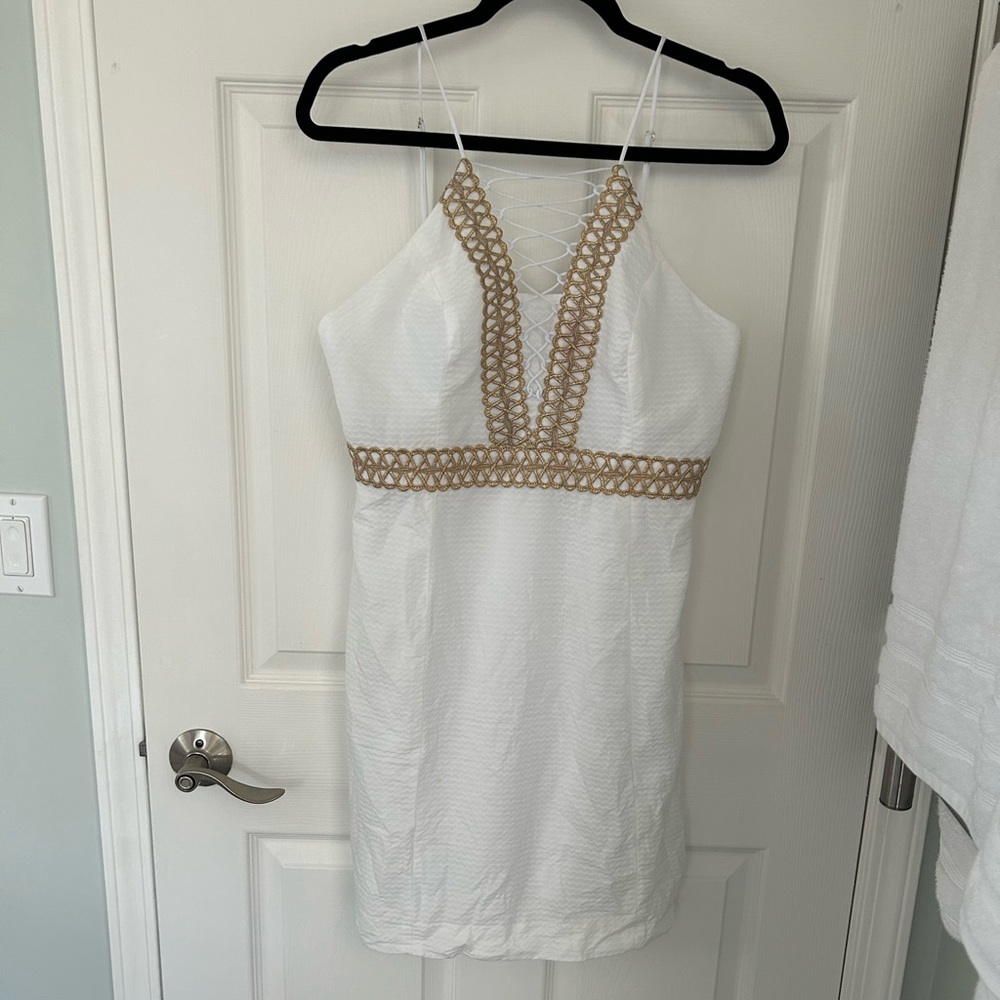 White Lilly Pulitzer dress